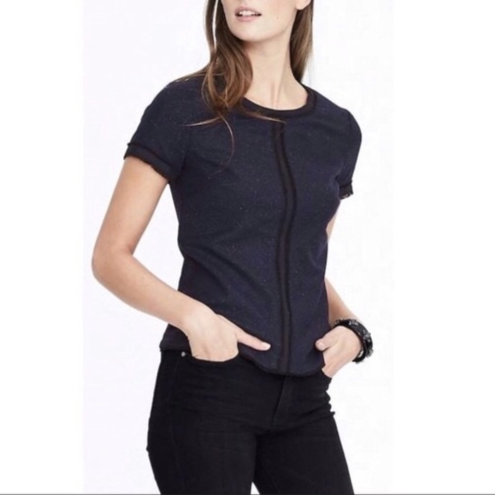 Blue Detailed Dress Top